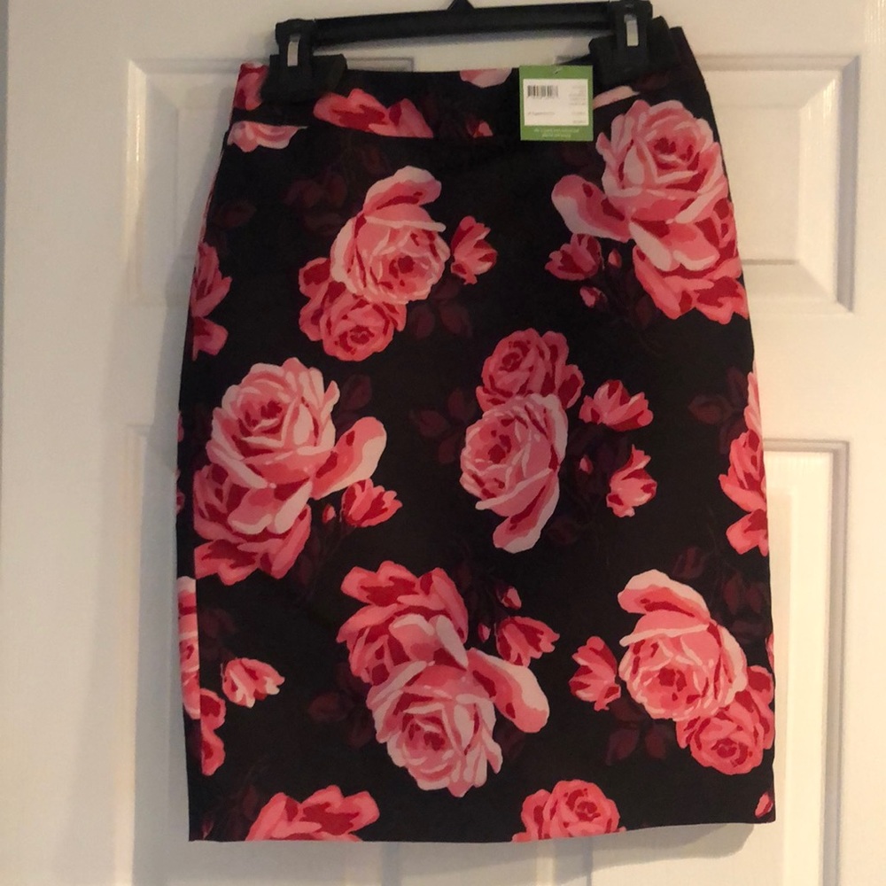 Kate Spade NWT Rambling Roses Skirt